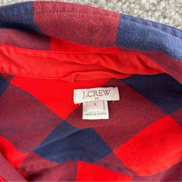 Navy/Red cotton half zip - Picture 4 of 7